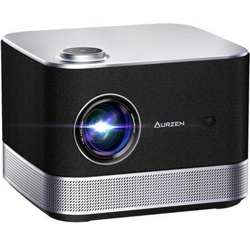 Проєктор Aurzen Boom 3 FullHD 500 ANSI Lm 16:9/4:3, 2*HDMI, 2*USB, Android Smart TV, Wifi, 36W, чорн (F503 FCC) [403828]