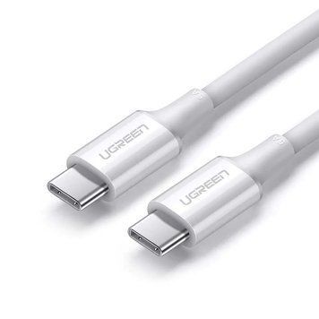 Кабель USB 2.0 Type-C M-M, 2 м, 100W Білий, US300 UGREEN (60552) [404043]