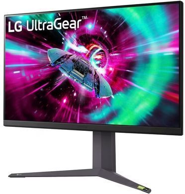 Монітор LG 31.5" 2xHDMI, DP, USB, Audio, IPS, 3840x2160, 144Hz, 1ms, DCI-P3 95%, G-SYNC, FreeSync, Pivot, HDR400 (32GR93U-B) [101437]