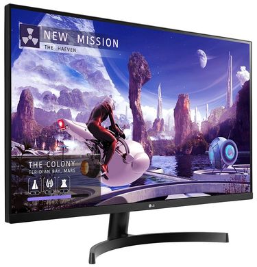 Монітор LG 31.5" 32QN600-B 2xHDMI (32QN600-B)