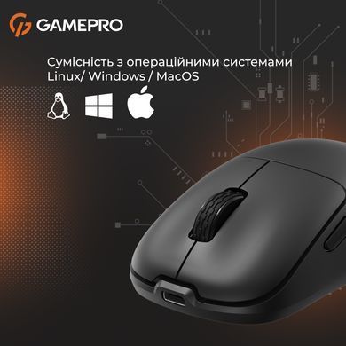 Миша бездротова GamePro Black (GM990B) [606725]