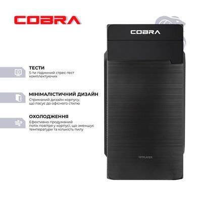 Персональний комп`ютер COBRA Advanced (I3355.8.S2.INT.18635) [611832]