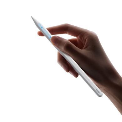Стилус Baseus Smooth Writing PS3 Pro 360&deg; Touch Operation Wired Charging Stylus Moon White (With Type-C*1 Cable and Tip*1) (B0004A01) [806514]