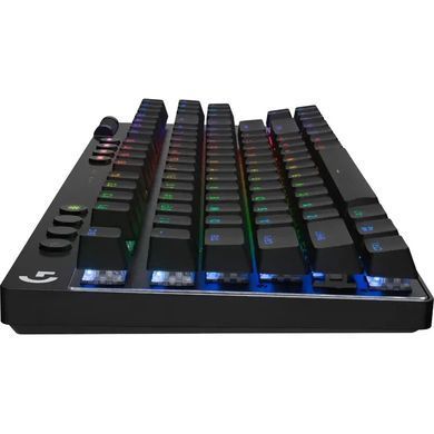 Клавiатура бездротова Logitech G PRO X TKL Lightspeed Black Tactile (920-012136) [611524]