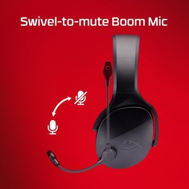 Гарнітура ігрова HyperX Cloud Jet, WL/USB-A/USB-C, чорний (AJ0T1AA) [17520]