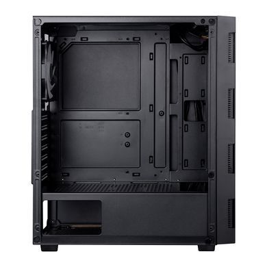 Корпус Prologix E114 Tempered Glass Black (E114 Black) [608699]