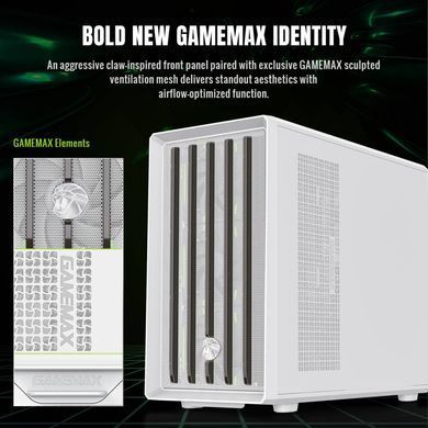 Корпус для ПК GAMEMAX (Claw 360 WH) [304685]
