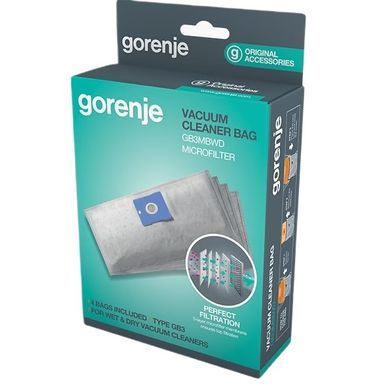 Універсальні мішки Gorenje мікрофібра 4 шт 730636 (GB3) [105853]