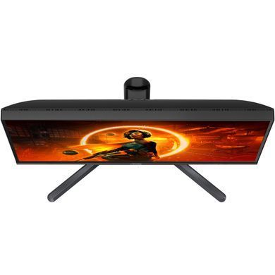 Монітор TFT 27" AOC, MiniLED QHD IPS, 180Hz, 1ms, 2xHDMI, DP, HAS, Pivot, чорно-червоний (Q27G3XMN/BK) [403969]