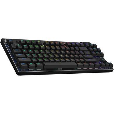 Клавiатура бездротова Logitech G PRO X TKL Lightspeed Black Tactile (920-012136) [611524]