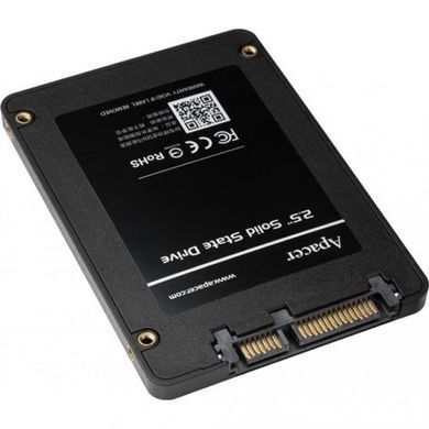 Накопичувач SSD 120GB Apacer AS340X 2.5" SATAIII TLC (AP120GAS340XC-1) [608100]