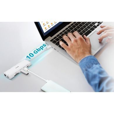 USB-С Хаб D-Link 10in1 2xHDMI, 1xGE, 2xUSB-C, 1xUSB-A 3.1, 1xUSB-A 3.0, 1xSD, 1xmicroSD, 1xUSB-C PD (DUP-A01) [111317]