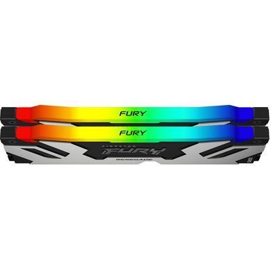 Пам'ять ПК Kingston DDR5 32GB KIT (16GBx2) 6400 FURY Renegade RGB XMP (KF564C32RSAK2-32) [103802]