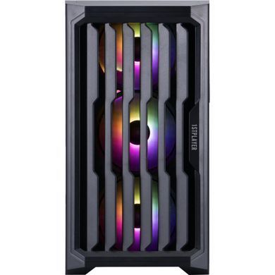 Корпус 1stPlayer Black без БЖ (H2-BK-4F7) [608817]