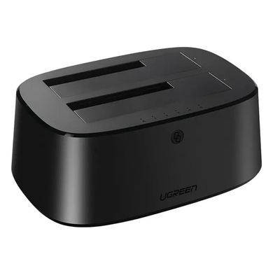 Док-станція UGREEN CM198 USB 3.0 to SATA Dual-Bay Hard Drive Duplicator/Cloner EU (UGR-50857) [803345]