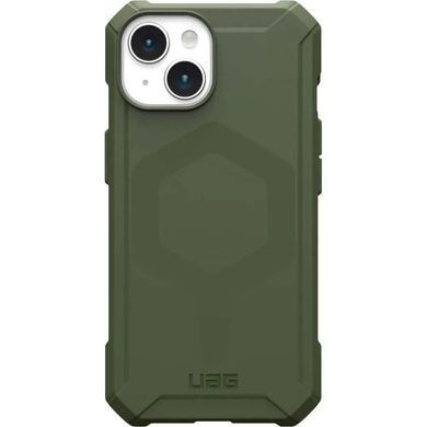 Чохол-накладка Urban Armor Gear Essential Armor Magsafe для Apple iPhone 15 Olive Drab (114288117272) [602150]