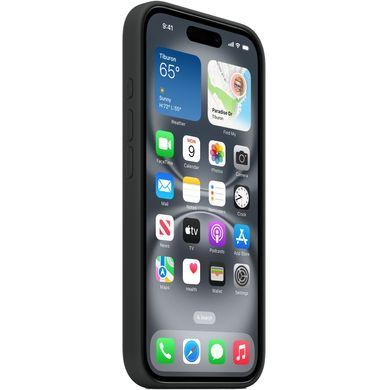 Чохол-накладка Apple Silicone Case with MagSafe для Apple iPhone 16 Black (MYY13) [614589]