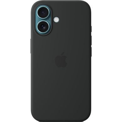 Чохол-накладка Apple Silicone Case with MagSafe для Apple iPhone 16 Black (MYY13) [614589]