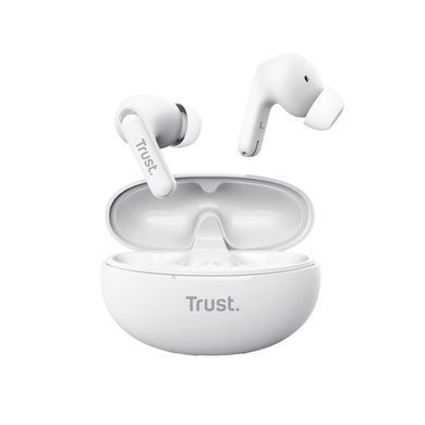 Навушники TWS Trust Yavi Earbuds BT 5.3, ENC, SBC, Mic, Білий (25172_TRUST) [107466]