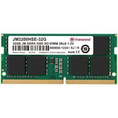 Пам'ять ноутбука Transcend DDR4 32GB 3200 (JM3200HSE-32G) [103800]