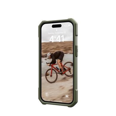 Чохол-накладка Urban Armor Gear Essential Armor Magsafe для Apple iPhone 15 Olive Drab (114288117272) [602150]