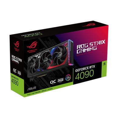 Відеокарта ASUS GeForce RTX 4090 24GB GDDR6X STRIX OC GAMING ROG-STRIX-RTX4090-O24G-GAMING (90YV0ID0-M0NA00)