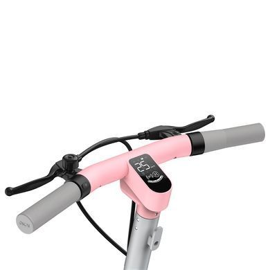 Електросамокат з сидінням OKAI Ceetle PRO EA10C Pink 10', 350(900)W, 25Km/h, 10.4Ah, 55Km, 20%, NFC, App.29kg (EA10C-P) [800012]