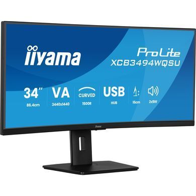 Монітор iiyama (XCB3494WQSU-B1) [729325]