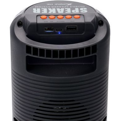 Акустична система 1.0 XTRIKE ME, 10Вт, Bluetooth/SD/MP3, RGB, чорна (SK-302) [404781]