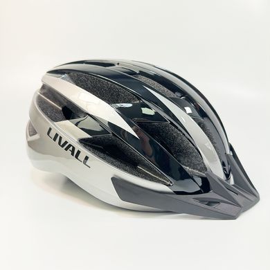 Захисний шолом Livall MT1 NEO (M) Black Grey (54-58см), акустика, мікрофон, сигнали поворотів та стопів, додаток, пульт BR80, Bluetooth (LIV-T0MT1N-6243) [800035]