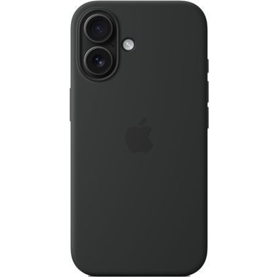 Чохол-накладка Apple Silicone Case with MagSafe для Apple iPhone 16 Black (MYY13) [614589]