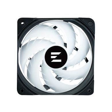 Корпусний вентилятор Zalman AF120 ARGB, 120мм, 600-2000rpm, 4pin PWM, 3pin+5VARGB, 29.7dBa, чорний (ZM-AF120ARGBBLACK) [109659]