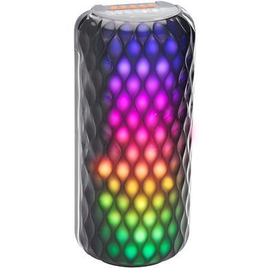 Акустична система 1.0 XTRIKE ME, 10Вт, Bluetooth/SD/MP3, RGB, чорна (SK-302) [404781]