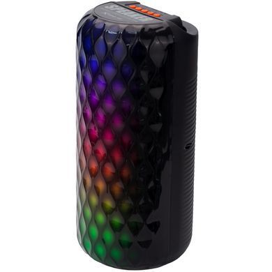 Акустична система 1.0 XTRIKE ME, 10Вт, Bluetooth/SD/MP3, RGB, чорна (SK-302) [404781]