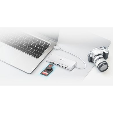 USB-С Хаб D-Link 10in1 2xHDMI, 1xGE, 2xUSB-C, 1xUSB-A 3.1, 1xUSB-A 3.0, 1xSD, 1xmicroSD, 1xUSB-C PD (DUP-A01) [111317]