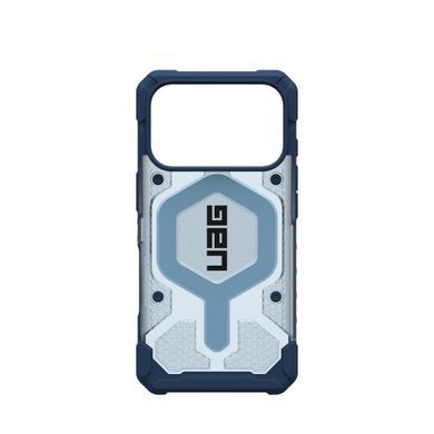 Чохол+ремінець UAG для iPhone 17 Pro, Pathfinder Clear MagSafe Bundle, Blues Lanyard (1145511BV03) [111043]