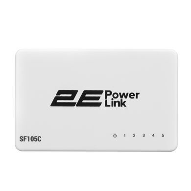 Комутатор 2E PowerLink SF105C, 5xFE, Некерований (2E-SF105C) [104934]