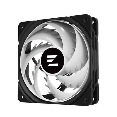 Корпусний вентилятор Zalman AF120 ARGB, 120мм, 600-2000rpm, 4pin PWM, 3pin+5VARGB, 29.7dBa, чорний (ZM-AF120ARGBBLACK) [109659]