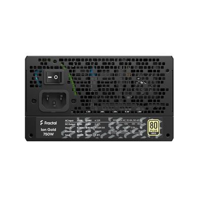 Блок живлення FRACTAL DESIGN Ion 3 Gold 750W Black, EU (FD-P-IA3G-750-EU) [305415]