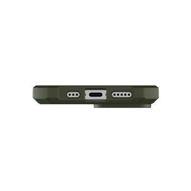 Чохол-накладка Urban Armor Gear Essential Armor Magsafe для Apple iPhone 15 Olive Drab (114288117272) [602150]