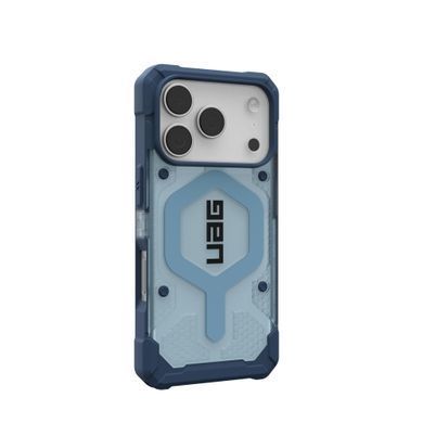Чохол+ремінець UAG для iPhone 17 Pro, Pathfinder Clear MagSafe Bundle, Blues Lanyard (1145511BV03) [111043]