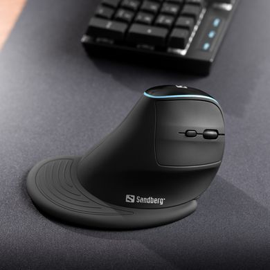 Мишка Sandberg Wireless Pro 3400 dpi., 6кн. чорна (630-13) [403144]