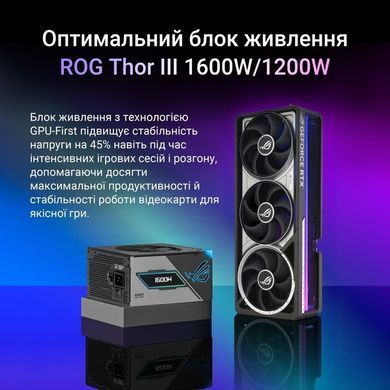 Відеокарта GF RTX 5080 16GB GDDR7 ROG Astral Gaming OC Asus (ROG-ASTRAL-RTX5080-O16G-GAMING) [607469]