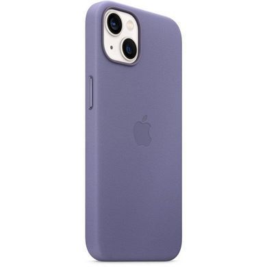 Чохол-накладка Apple Leather Case with MagSafe для Apple iPhone 13 Wisteria (MM163) [601150]