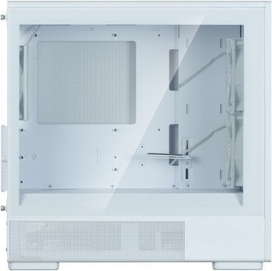 Корпус Zalman P10 Namu без БЖ, 1xUSB3.0, 1xUSBType-C, 2x120мм, 1x120мм ARGB, VGA 340мм, LCS ready, TG Side Panel, mATX, білий (P10NAMUWHITE) [111332]