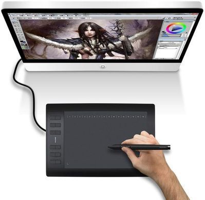 new_Графічний планшет Huion New 1060Plus + рукавичка (new_1060PLUS) [611001]