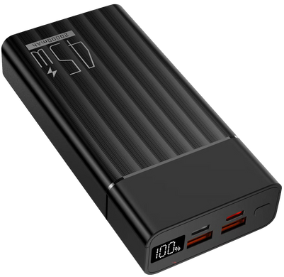 Портативний зарядний пристрій Yenkee YPB 2145 - 20000 mAh PD 45W (Black) (37000116) [201938]