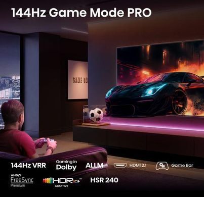 LED-телевізор Hisense 43E7Q PRO (20016932) [204090]