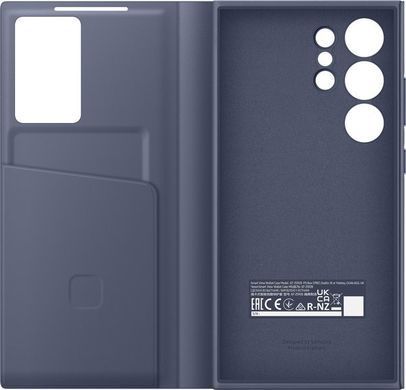 Чохол-книжка Samsung Smart View Wallet Case для Samsung Galaxy S24 Ultra SM-S928 Violet (EF-ZS928CVEGWW) [614838]