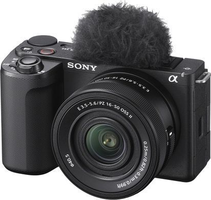 Цифр. фотокамера Sony Alpha ZV-E10M2 kit 16-50mm Black (ZVE10M2KB.CEC) [110464]
